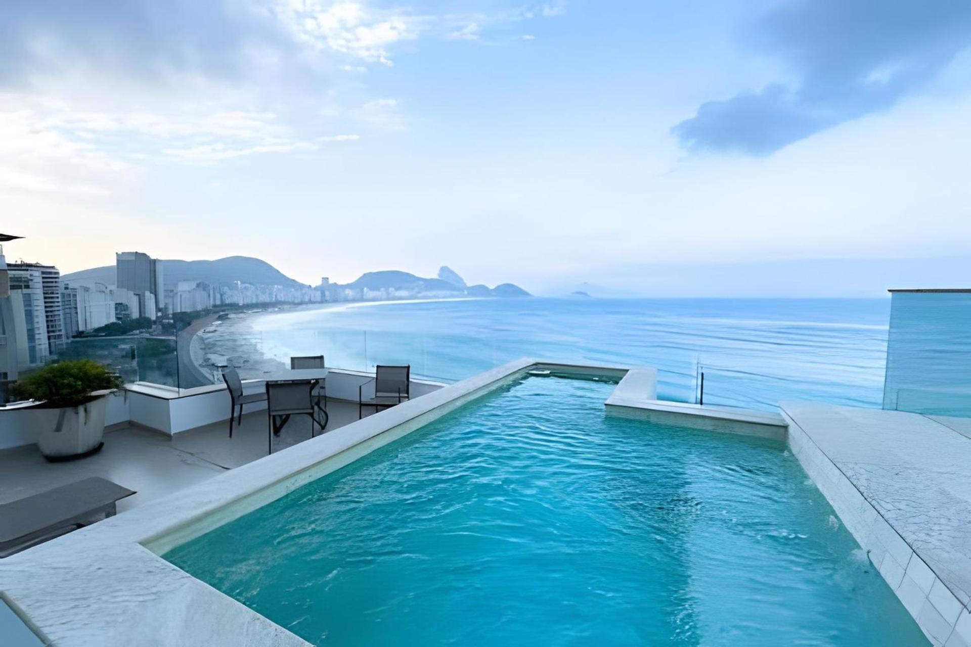 Apartamento Hr.343 - Cobertura De 3 Em Copacabana Com Piscina Privada