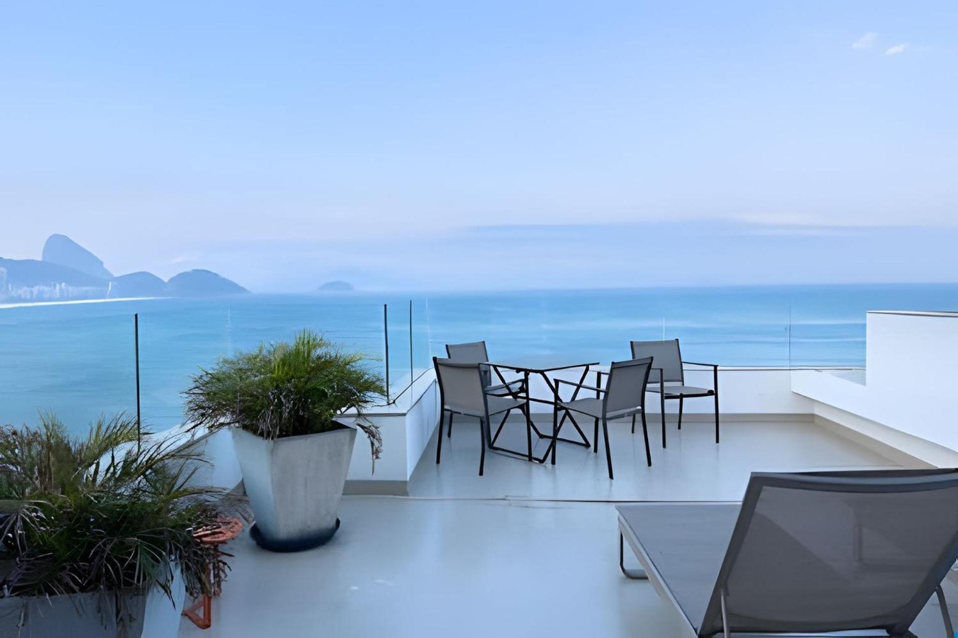 Appartamento Hr.343 - Cobertura De 3 Em Copacabana Com Piscina Privada *